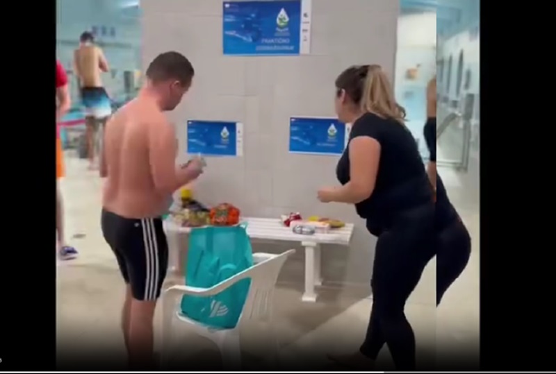 Selection of healthy food